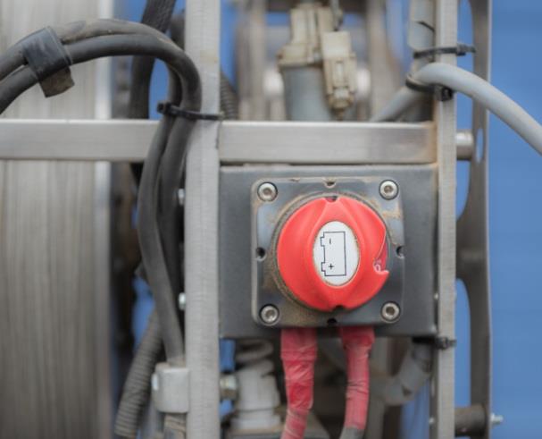 Fig. 9 Main switch OFF