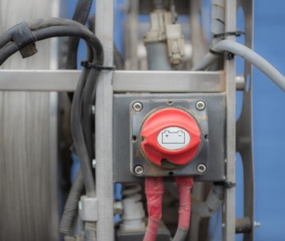 Fig. 10 Main switch ON